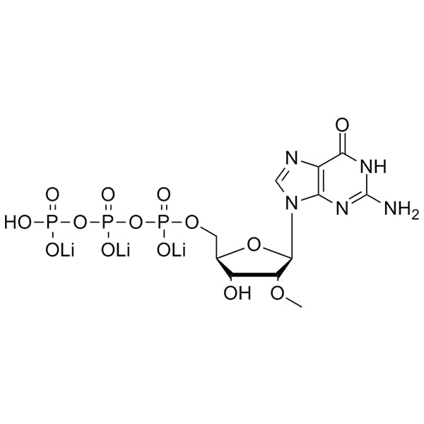 2'-O-Me-GTP, 100mM Lithium Salt Solution