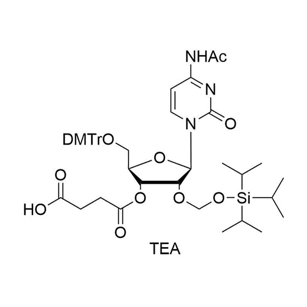 5'-O-DMTr-2'-O-TOM-C(Ac) succinate