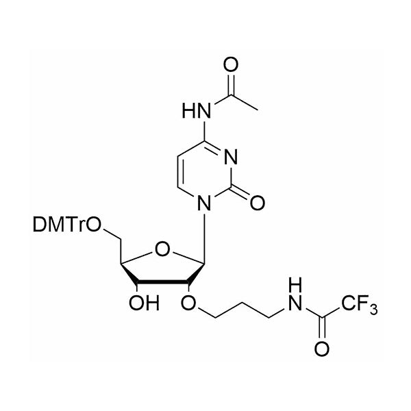 5'-O-DMTr-2'-O-Trifluoroacetamindopropyl-C(Ac)
