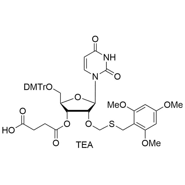 5'-O-DMTr-2'-O-TMBTM-U-3'-O-succinate, TEA salt