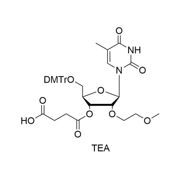 5'-O-DMTr-2'-O-MOE-T-3'-O-succinate, TEA salt