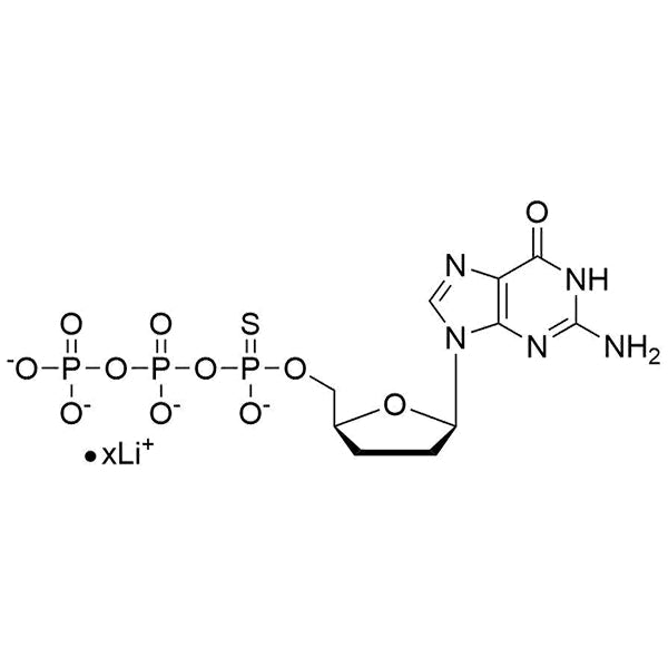 2', 3'-ddG-5'-O-(1-Thiotriphosphate), 100 mM Lithium solution