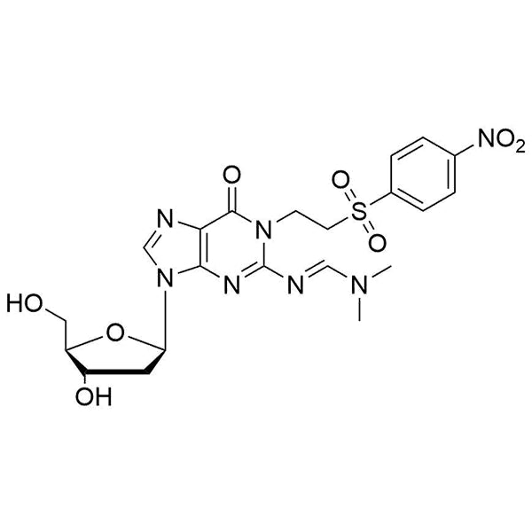 N1-[2-(4-Nitro-phenylsulfon)-ethyl]-N2-dmf-2'-dG