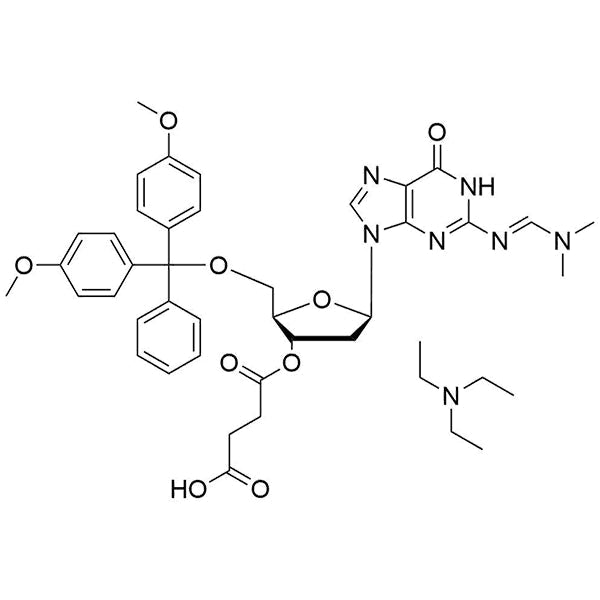 N2-dmf-DMT-2'-dG-3'-Succinate, TEA salt