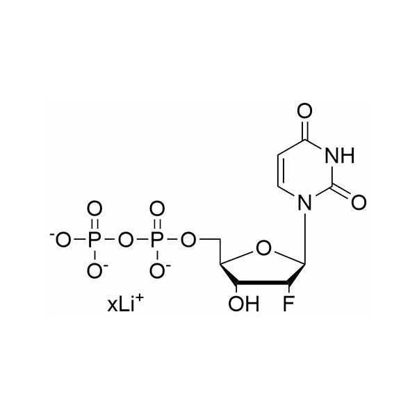 2'-F-dUDP, 100 mM Lithium Salt Solution