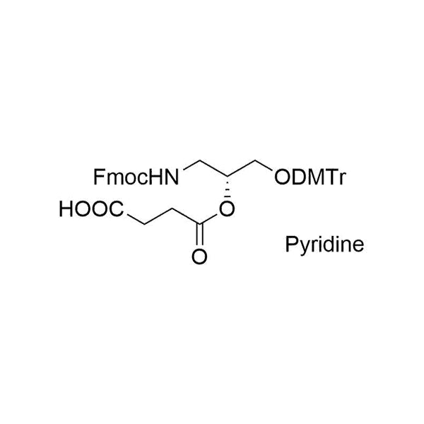 (R)-4-((1-((((9H-fluoren-9-yl)methoxy)carbonyl)amino)-3-(bis(4-methoxyphenyl)(phenyl)methoxy)propan-2-yl)oxy)-4-oxobutanoic acid, Pyridine salt
