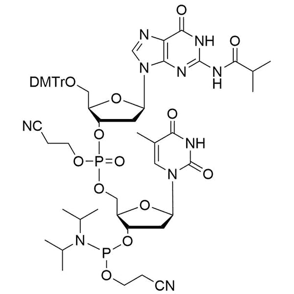 [5'-O-DMTr-2'-dG(iBu)](pCyEt)[5-Me-2'-dU-3'-CE-Phosphoramidite]