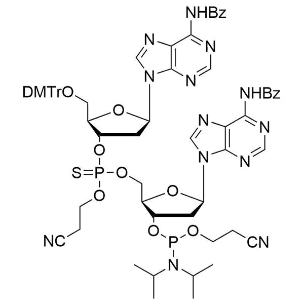 [5'-O-DMTr-2'-dA(Bz)](P-thio-pCyEt)[2'-dA(Bz)-3'-CE-Phosphoramidite]