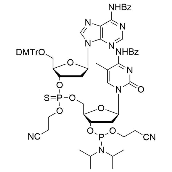 [5'-O-DMTr-2'-dA(Bz)](P-thio-pCyEt)[5-Me-2'-dC(Bz)-3'-CE-Phosphoramidite]