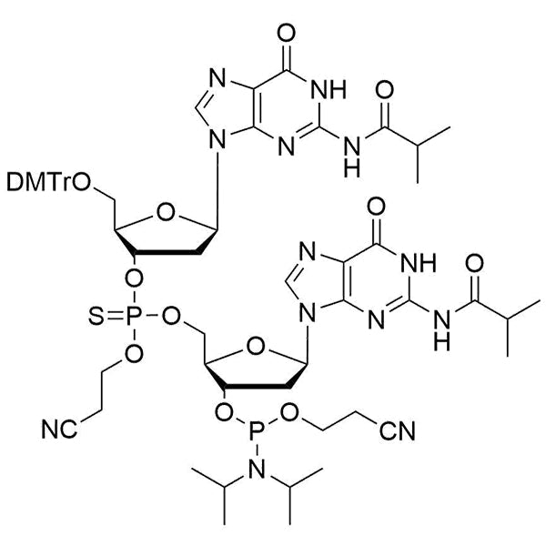 [5'-O-DMTr-2'-dG(iBu)](P-thio-pCyEt)[2'-dG(iBu)-3'-CE-Phosphoramidite]