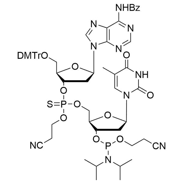 [5'-O-DMTr-2'-dA(Bz)](P-thio-pCyEt)[2'-dT-3'-CE-Phosphoramidite]