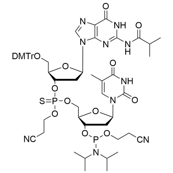 [5'-O-DMTr-2'-dG(iBu)](P-thio-pCyEt)[2'-dT-3'-CE-Phosphoramidite]