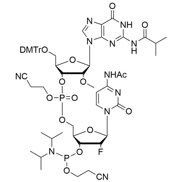 [5'-O-DMTr-2'-OMe-G(iBu)](pCyEt)[2'-F-dC(Ac)-3'-CE-Phosphoramidite]