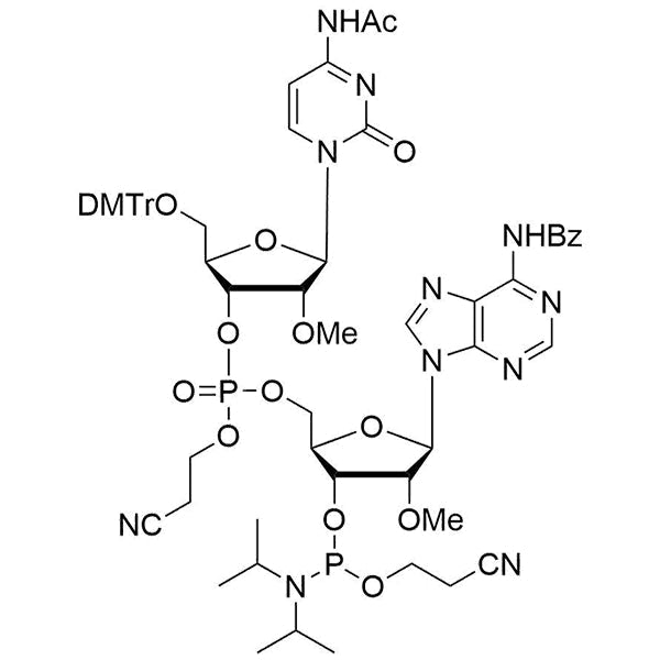 [5'-O-DMTr-2'-OMe-C(Ac)](pCyEt)[2'-OMe-A(Bz)-3'-CE-Phosphoramidite]