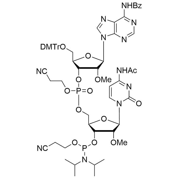 [5'-O-DMTr-2'-OMe-A(Bz)](pCyEt)[2'-O-Me-C(Ac)-3'-CE-Phosphoramidite]
