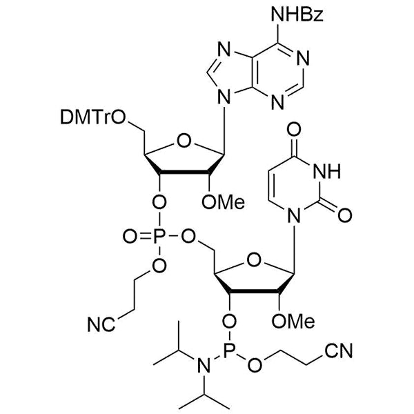 [5'-O-DMTr-2'-OMe-A(Bz)](pCyEt)[2'-O-Me-U-3'-CE-Phosphoramidite]