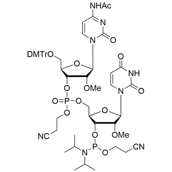 [5'-O-DMTr-2'-OMe-C(Ac)](pCyEt)[2'-O-Me-U-3'-CE-Phosphoramidite]