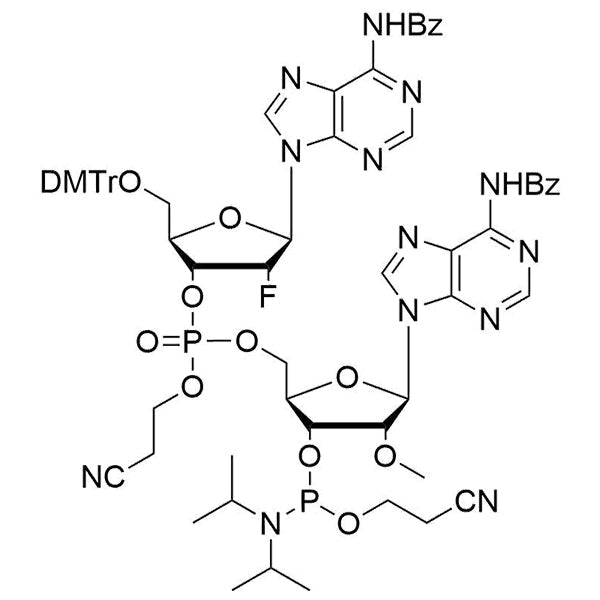 [5'-O-DMTr-2'-F-dA(Bz)](pCyEt)[2'-OMe-A(Bz)-3'-CE-Phosphoramidite]