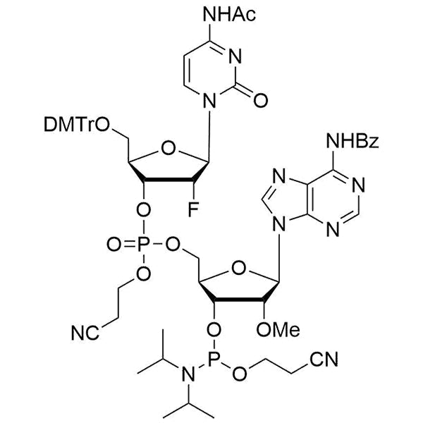 [5'-O-DMTr-2'-F-dC(Ac)](pCyEt)[2'-OMe-A(Bz)-3'-CE-Phosphoramidite]