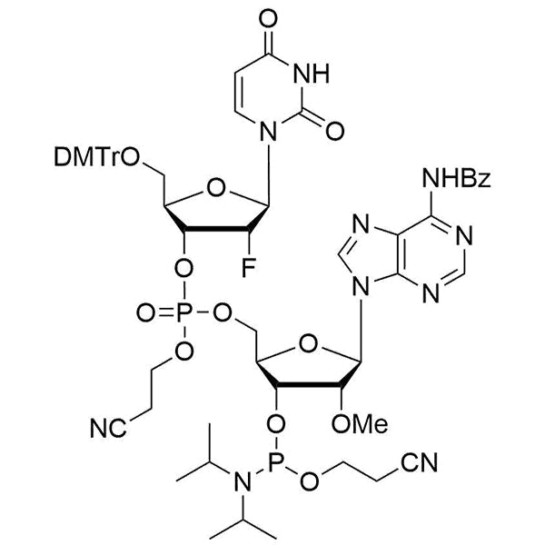 [5'-O-DMTr-2'-F-dU](pCyEt)[2'-OMe-A(Bz)-3'-CE-Phosphoramidite]