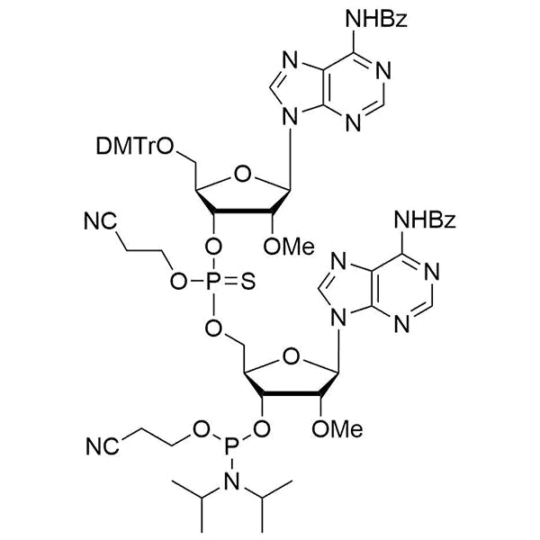 [5'-O-DMTr-2'-OMe-A(Bz)](P-thio-pCyEt) [2'-O-Me-A(Bz)-3'-CE-Phosphoramidite]