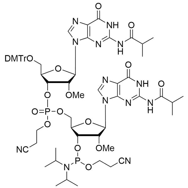 [5'-O-DMTr-2'-OMe-G(iBu)](pCyEt)[2'-O-Me-G(iBu)-3'-CE-Phosphoramidite]
