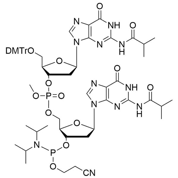 [5'-O-DMTr-2'-dG(iBu)](pMe)[2'-dG(iBu)-3'-CE-Phosphoramidite]