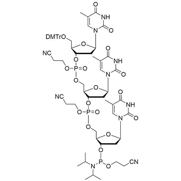 [5'-O-DMTr-2'-dT](pCyEt)[2'-dT](pCyEt)[2'-dT-3'-CE-Phosphoramidite]