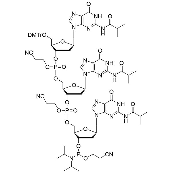 [5'-O-DMTr-2'-dG(iBu)](pCyEt)[2'-dG(iBu)](pCyEt)[2'-dG(iBu)-3'-CE-Phosphoramidite]