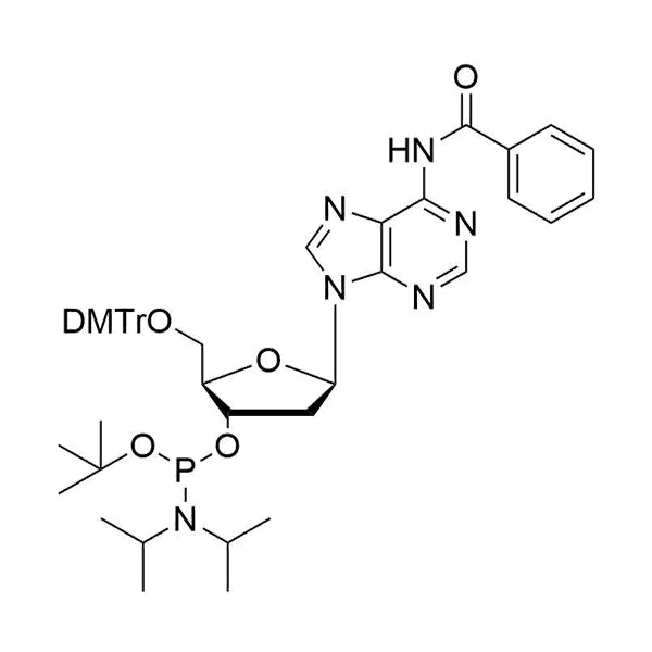 5'-O-DMTr-2'-dA(Bz)-3'-[tBu-N, N-diisopropyl)] phosphoramidite