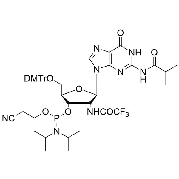 5'-O-DMTr-2'-Trifluoroacetamido-G(iBu)-3'-CE-Phosphoramidite