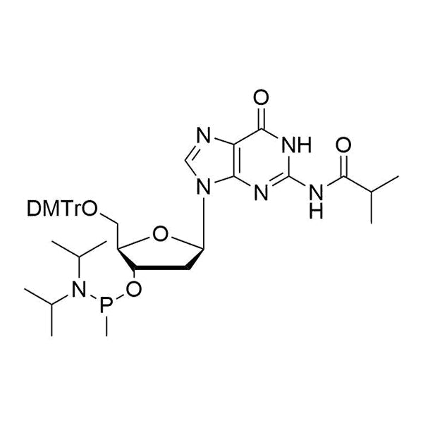 5'-O-DMTr-2'-dG(iBu)-3'-O-[P-methyl-(N, N-diisopropyl)]-Phosphonamidite