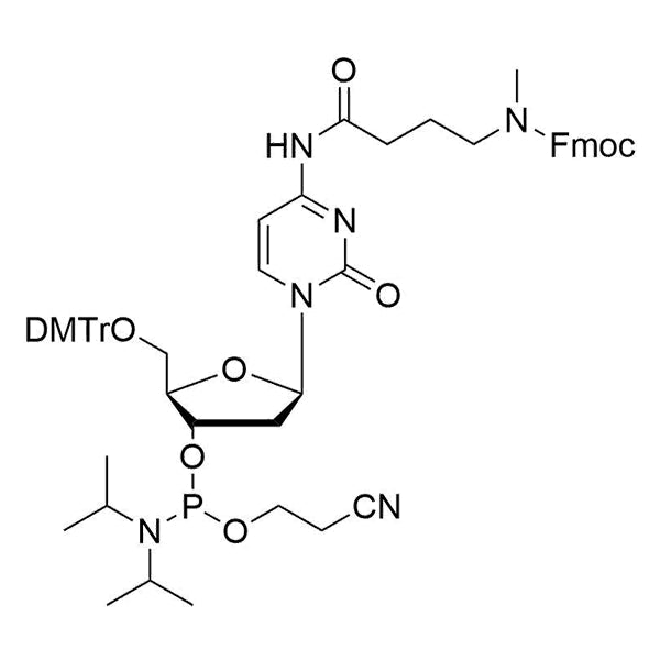 N4-[4-(N-Fmoc-N-methyl-amino)butyryl]-5'-O-DMTr-2'-dC-3'-CE-Phosphoramidite
