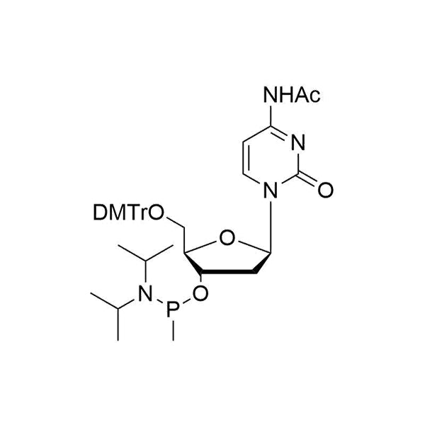 5'-O-DMTr-2'-dC(Ac)-3'-O-[P-methyl-(N, N-diisopropyl)]-Phosphonamidite