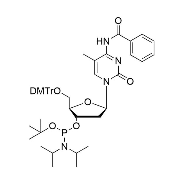 5'-O-DMTr-5-Me-2'-dC(Bz)-3'-[tBu-N, N-diisopropyl)] phosphoramidite