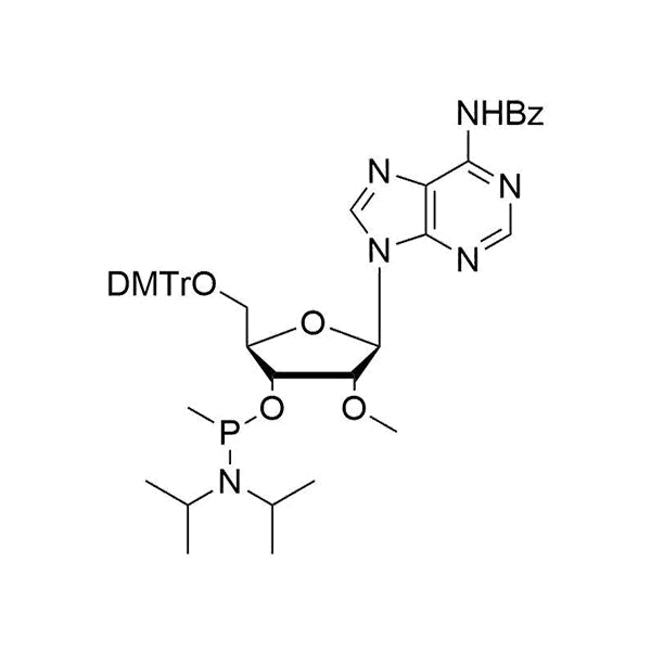 5'-O-DMTr-2'-OMe-A(Bz)-3'-O-[P-methyl-(N,N-diisopropyl)]-Phosphoramidite