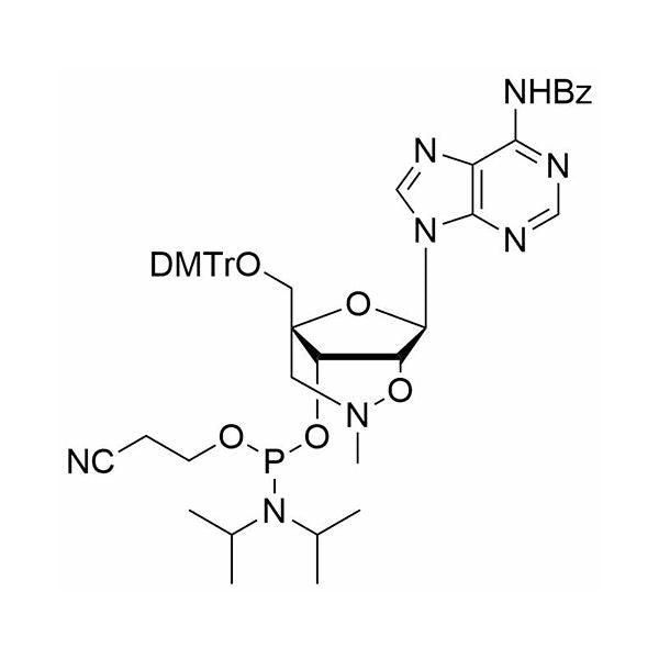 5'-ODMTr-2', 4'-Bridged-NA(NC)(N-Me)-A(Bz)-3'-CE-Phosphoramidite