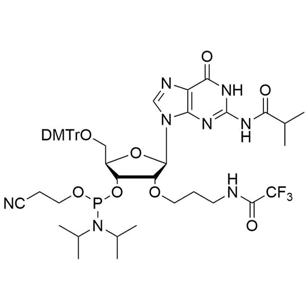 5'-O-DMTr-2'-O-Trifluoroacetamindo propyl-G(iBu)-3'-CE-Phosphoramidite