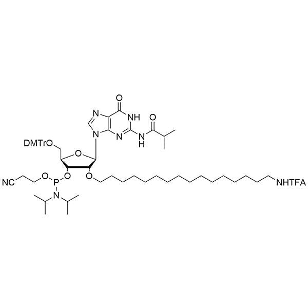 5'-ODMTr-2'-OC16-NHTFA-G(iBu)-3'-CE-Phosphoramidite