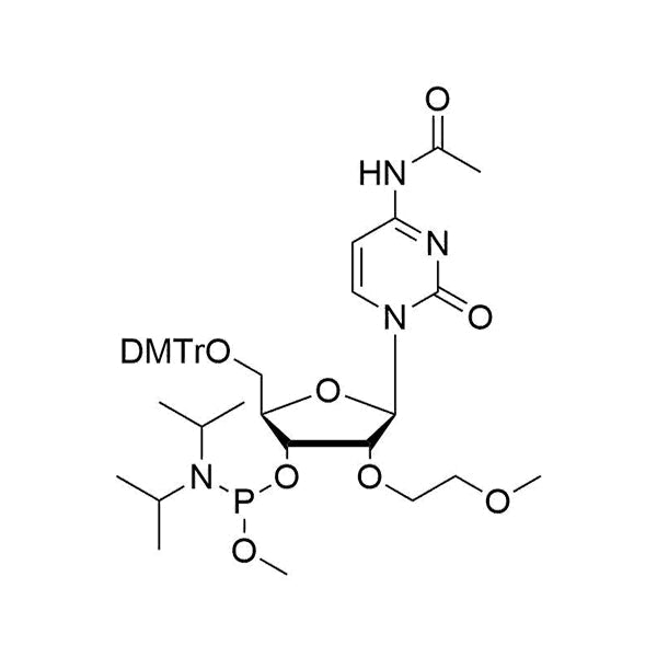 5'-O-DMTr-2'-O-MOE-C(Ac)-3'-Methoxy-phosphoramidite