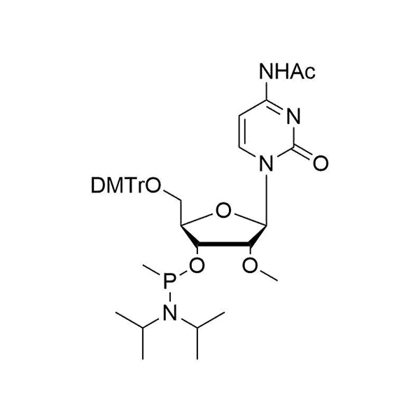 5'-O-DMTr-2'-OMe-C(Ac)-3'-O-[P-methyl-(N,N-diisopropyl)]-Phosphoramidite