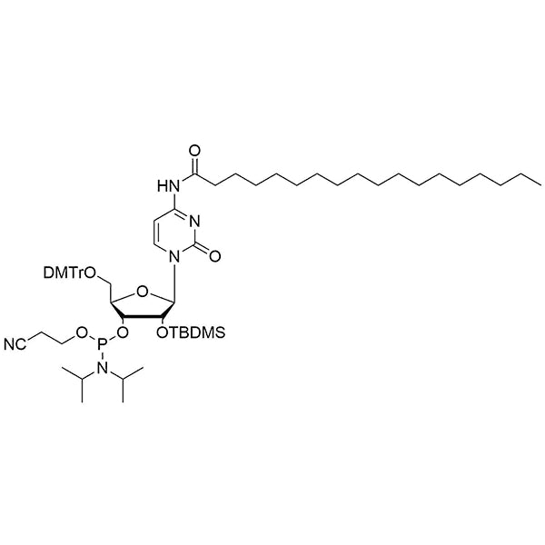5'-O-DMTr-2'-O-TBDMS-C(octadecan-1-oxo)-3'-CE-Phosphoramidite