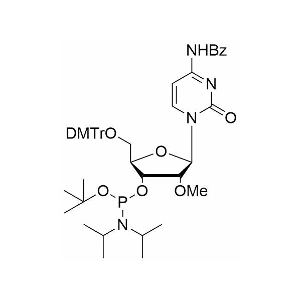 5'-ODMTr-2'-OMe-C(Bz)-3'-[tBu-N, N-diisopropyl)]phosphoramidite