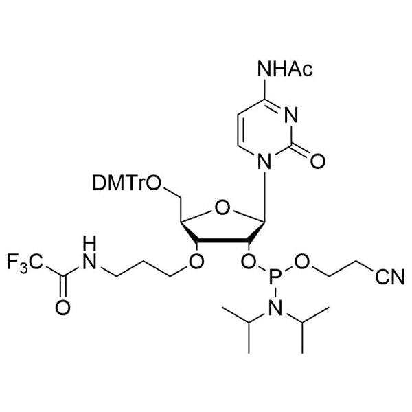 5'-ODMTr-3'-O-Trifluoroacetamido propyl-C(Ac)-2'-CE-Phosphoramidite