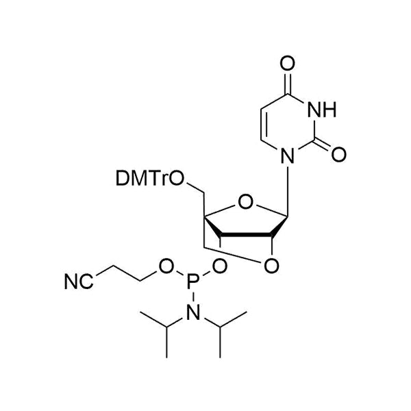 5'-O-DMTr-2'-O-4'-C-Locked-U Phosphoramidite