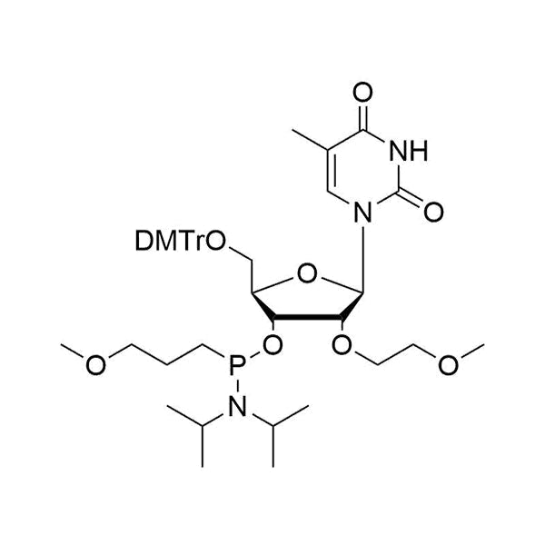 5'-O-DMTr-2'-O-MOE-5-Me-U-3'-[P-(3-methoxypropyl)-N, N-diisopropyl] phosphonamidite