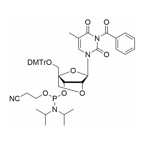 N3-Bz-2'-O-4'-C-Locked-5-Me-U-3'-CE-Phosphoramidite