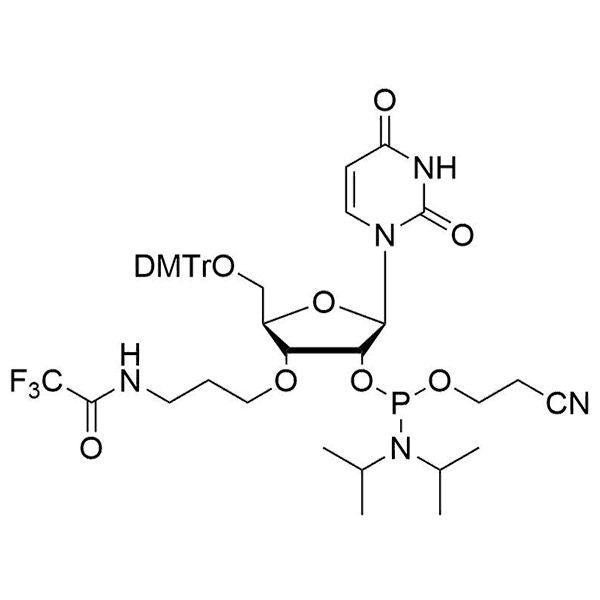 5'-ODMTr-3'-O-Trifluoroacetamido propyl-U-2'-CE-Phosphoramidite
