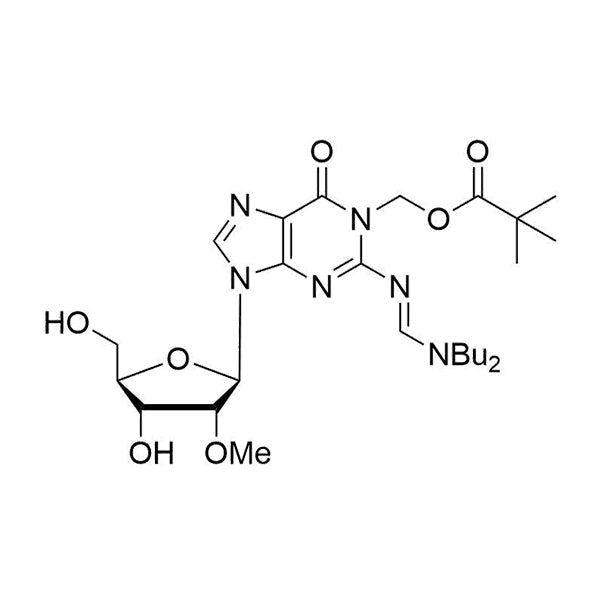 N1-methylene pivalate-N2-dibutylformamidine-2'-O-Me-Gr