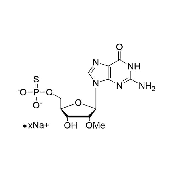 2'-O-Me-5'-O-(α-Thio)-GMP, sodium salt